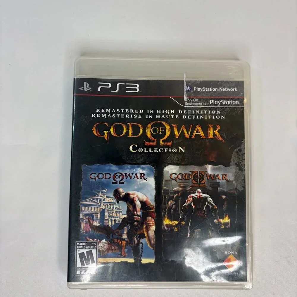 Lot of 2 PS3 Playstation 3 God of War Games